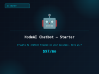 NodeAI Chatbot – Starter