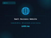 Small Business Website